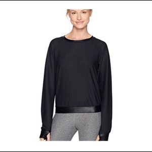 Koral Black, mesh top